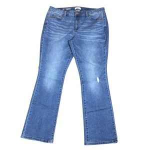 Sonoma Goods For Life Women’s Size 16 Mid Rise Bootcut Jeans Stretch
